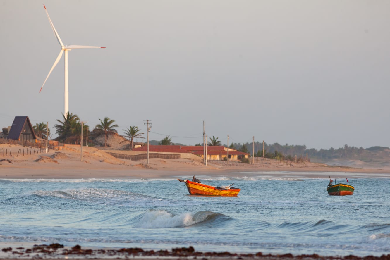 Praia tropical perto da hospedagem